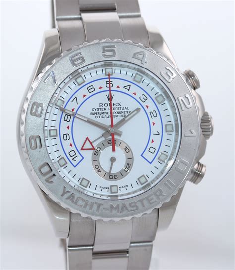 rolex yacht-master ii white gold platinum|rolex yacht master 2 price.